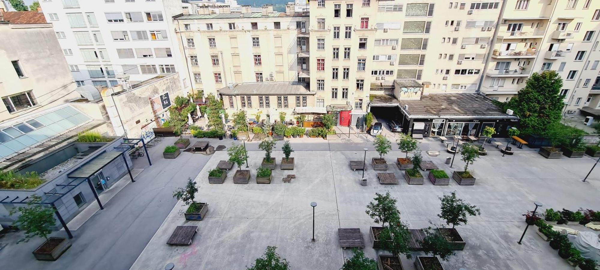 卢布尔雅那Little Plaza Duplex公寓 外观 照片